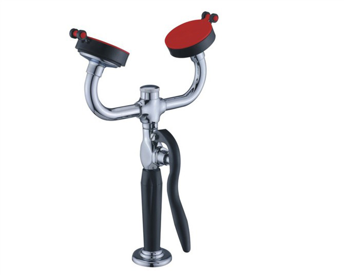 台式移动双口洗眼器